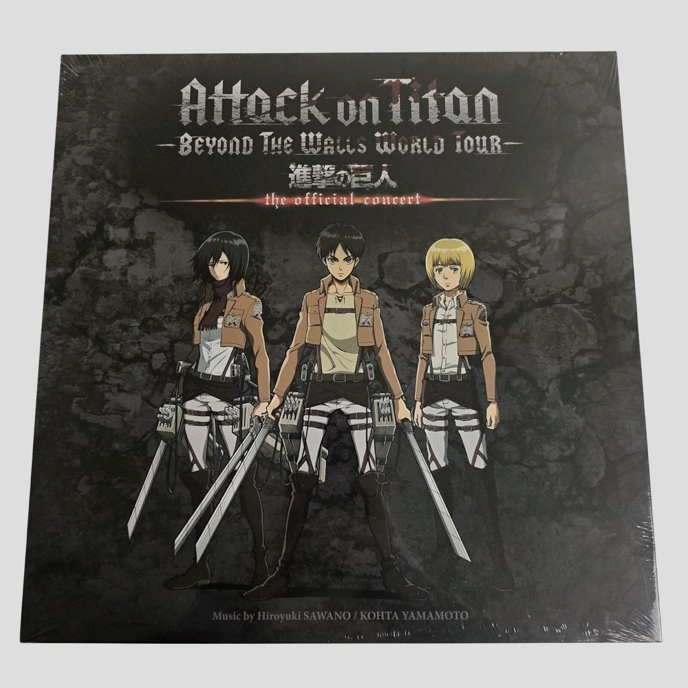 Attack on Titan Beyond The Walls World Tour The Official Concert‎ Vinyl Record